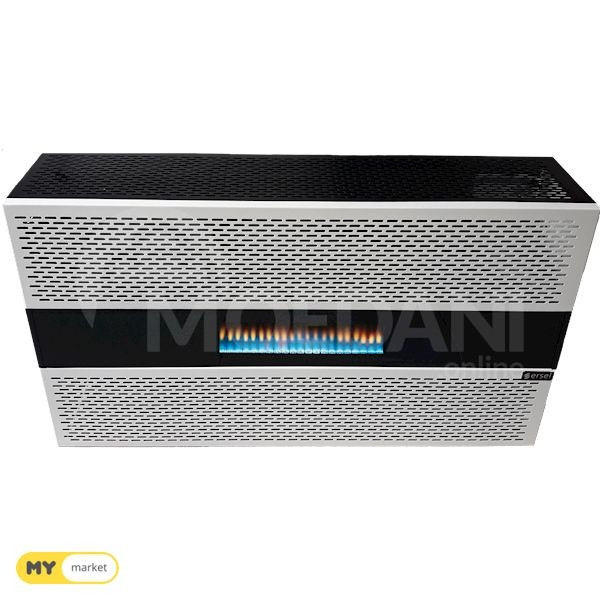 Газовая колонка AOG 100 C с эффектом белого камина (110 м²) Тбилиси - изображение 1