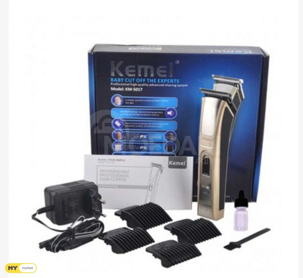 Hair clipper shaver KEMEI free delivery 45 minutes PICCO●pik Tbilisi - photo 1