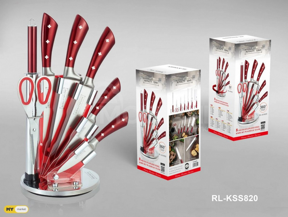 набор кухонных ножей ROYALTY LINE 45 мин PICCO●pik Тбилиси - изображение 2