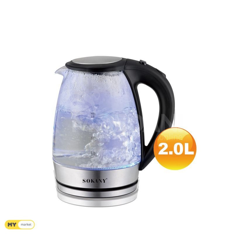 Электрочайник602 SOKANY бесплатная доставка 45 минут PICCO●pico Тбилиси - изображение 1