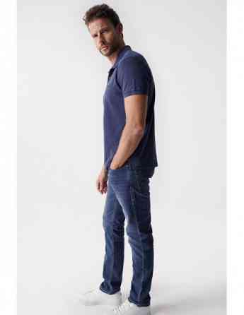 Salsa Jeans - PREMIUM WASHED POLO Tbilisi