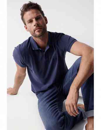 Salsa Jeans - PREMIUM WASHED POLO Tbilisi