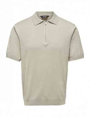 ONLY & SONS - ONSWYLER LIFE REG 14 SS ZIP POLO KNIT თბილისი