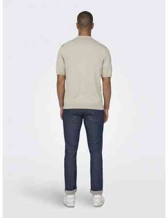 ONLY & SONS - ONSWYLER LIFE REG 14 SS ZIP POLO KNIT თბილისი