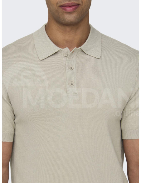 ONLY & SONS - ONSWYLER LIFE REG 14 SS POLO KNIT NOOS თბილისი - photo 4