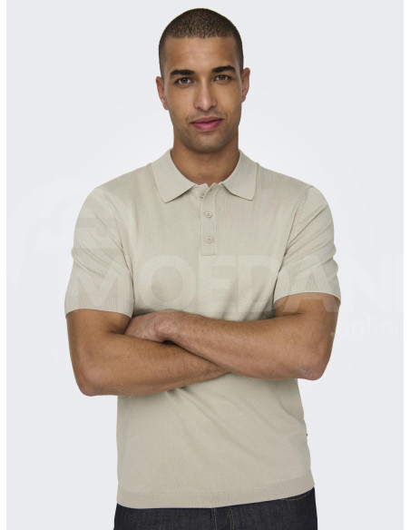 ONLY & SONS - ONSWYLER LIFE REG 14 SS POLO KNIT NOOS თბილისი - photo 3