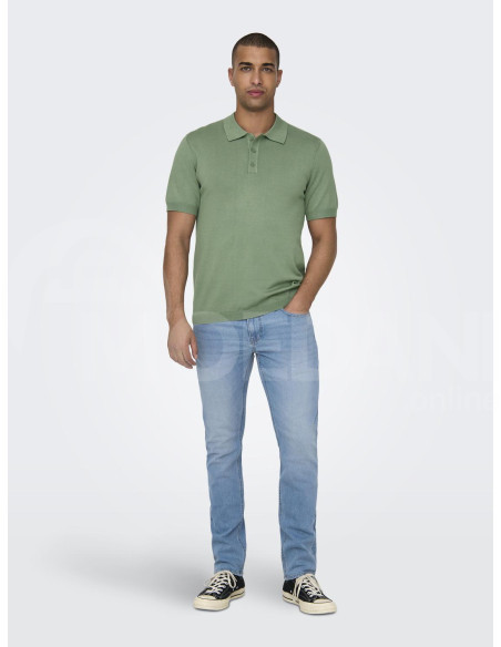 ONLY & SONS - ONSWYLER LIFE REG 14 SS POLO KNIT NOOS თბილისი - photo 5