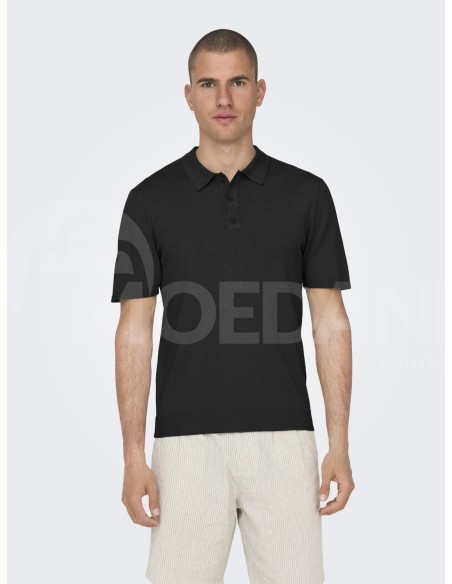 ONLY & SONS - ONSWYLER LIFE REG 14 SS POLO KNIT NOOS თბილისი - photo 1