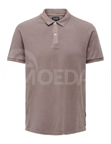 ONLY & SONS - ONSTRAVIS SLIM WASHED SS POLO NOOS თბილისი - photo 1