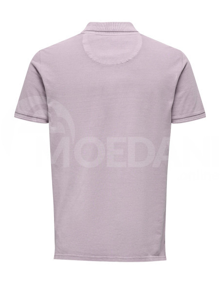 ONLY & SONS - ONSTRAVIS SLIM WASHED SS POLO NOOS თბილისი - photo 2