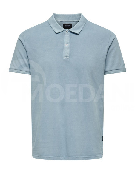 ONLY & SONS - ONSTRAVIS SLIM WASHED SS POLO NOOS თბილისი - photo 6