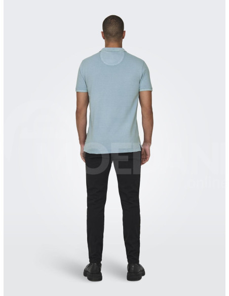 ONLY & SONS - ONSTRAVIS SLIM WASHED SS POLO NOOS თბილისი - photo 2