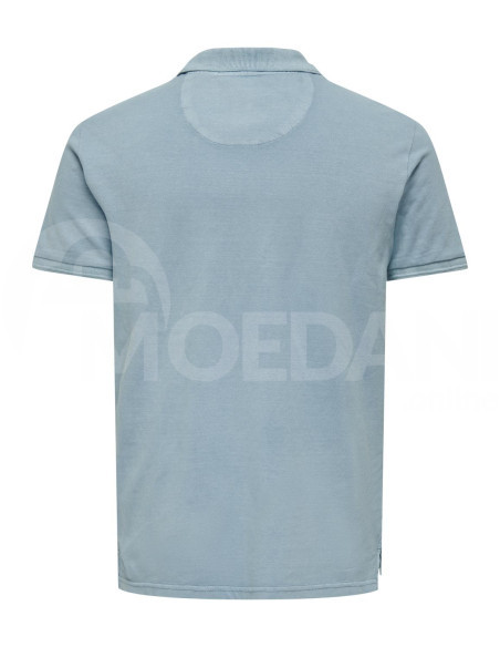 ONLY & SONS - ONSTRAVIS SLIM WASHED SS POLO NOOS თბილისი - photo 7