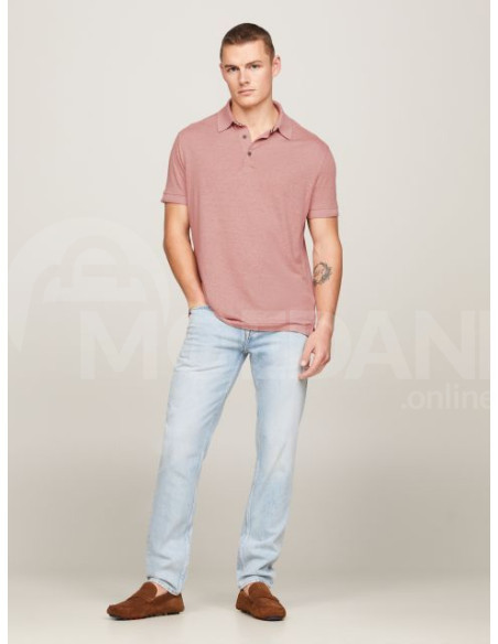 Tommy Hilfiger - DC PREMIUM LINEN REGULAR POLO თბილისი - photo 4