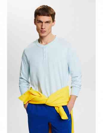 ESPRIT - Jersey Henley Top თბილისი