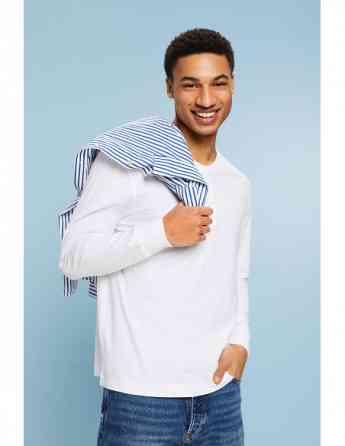 ESPRIT - Jersey Henley Top თბილისი