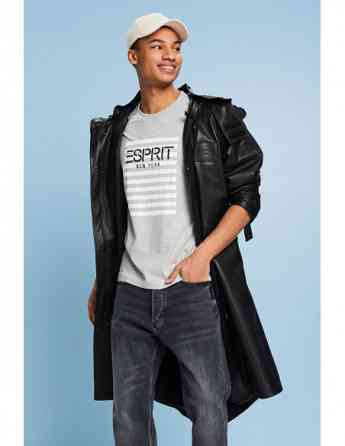 ESPRIT - Logo Crewneck T-Shirt თბილისი