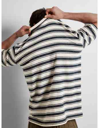 SELECTED HOMME - SLHRELAXSOLO STRIPE SS O-NECK TEE Tbilisi