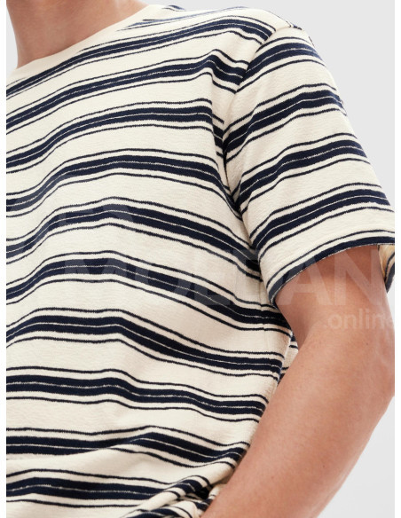 SELECTED HOMME - SLHRELAXSOLO STRIPE SS O-NECK TEE Tbilisi - photo 5