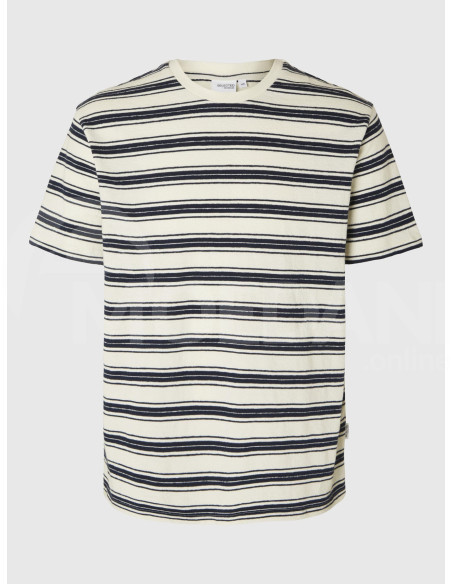 SELECTED HOMME - SLHRELAXSOLO STRIPE SS O-NECK TEE Tbilisi - photo 6