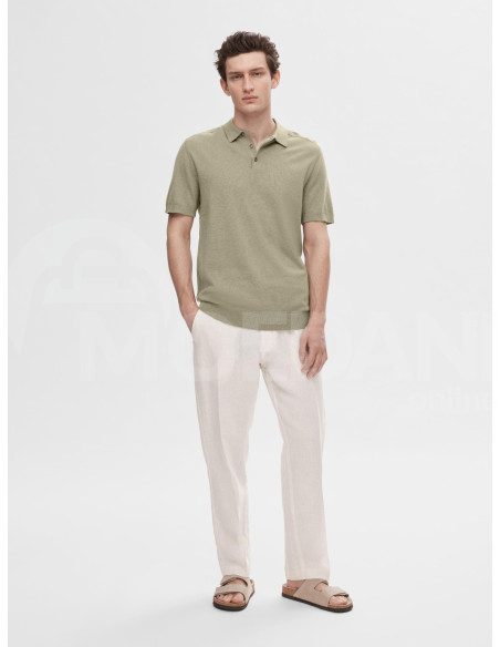 SELECTED HOMME - SLHBERG SS KNIT POLO NOOS Tbilisi - photo 5