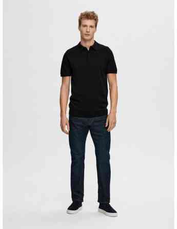 SELECTED HOMME - SLHBERG SS KNIT POLO NOOS Tbilisi
