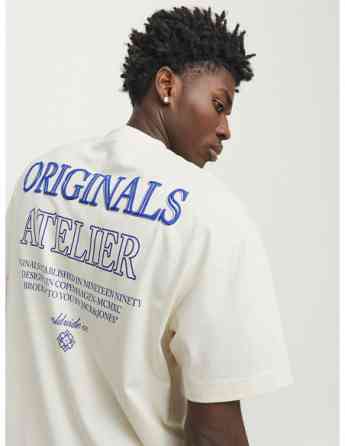 Jack & Jones - JORSANTORINI BACK TEE SS CREW NECK SN Tbilisi