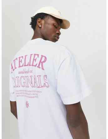 Jack & Jones - JORSANTORINI BACK TEE SS CREW NECK SN Tbilisi