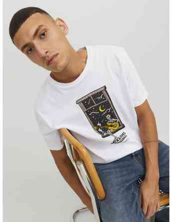Jack & Jones - JORAFTERLIFE TEE SS CREW NECK SN Tbilisi