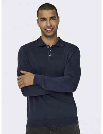 ONLY & SONS - ONSMASON REG 12 WASH POLO KNIT Tbilisi