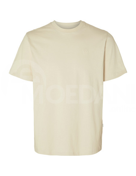 SELECTED HOMME - SLHGERRY LOGO SS O-NECK TEE თბილისი - photo 6