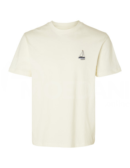 SELECTED HOMME - SLHGARLAND EMB SS O-NECK TEE Tbilisi - photo 5