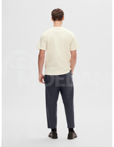 SELECTED HOMME - SLHGARLAND EMB SS O-NECK TEE Tbilisi - photo 2