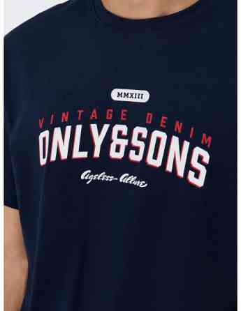 ONLY & SONS - ONSLENNY LIFE REG VINTAGE PRINT TEE NOOS Tbilisi