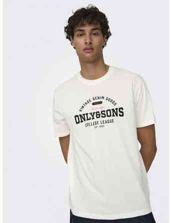 ONLY & SONS - ONSLENNY LIFE REG VINTAGE PRINT TEE NOOS Tbilisi