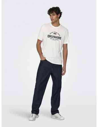 ONLY & SONS - ONSLENNY LIFE REG VINTAGE PRINT TEE NOOS Tbilisi