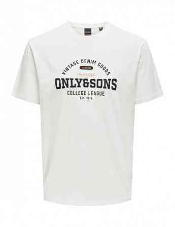 ONLY & SONS - ONSLENNY LIFE REG VINTAGE PRINT TEE NOOS Tbilisi