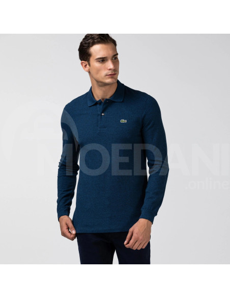 Lacoste - Mens Original Long Sleeve Heathered Cotton Polo თბილისი - photo 1