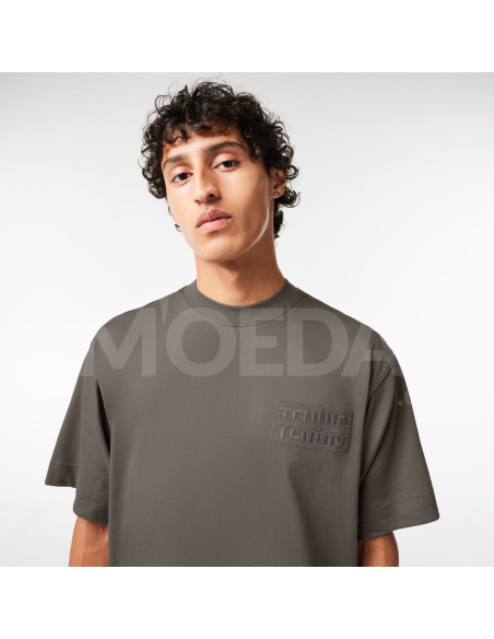 Lacoste - Embroidered Loose Fit Cotton T-shirt თბილისი - photo 2