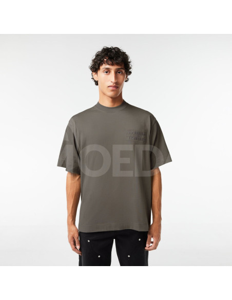 Lacoste - Embroidered Loose Fit Cotton T-shirt თბილისი - photo 1