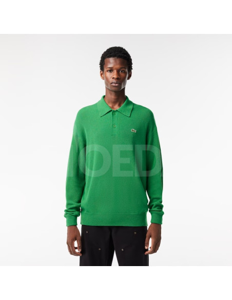Lacoste - Mens Lacoste Relaxed fit Polo Shirt Collar Wool Sweater თბილისი - photo 1