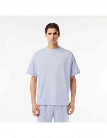 Lacoste - LOOSE FIT HEAVY COTTON LACOSTE EMBROIDERY T-SHIRT Тбилиси