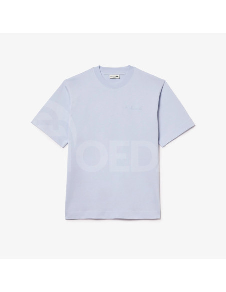 Lacoste - LOOSE FIT HEAVY COTTON LACOSTE EMBROIDERY T-SHIRT თბილისი - photo 5