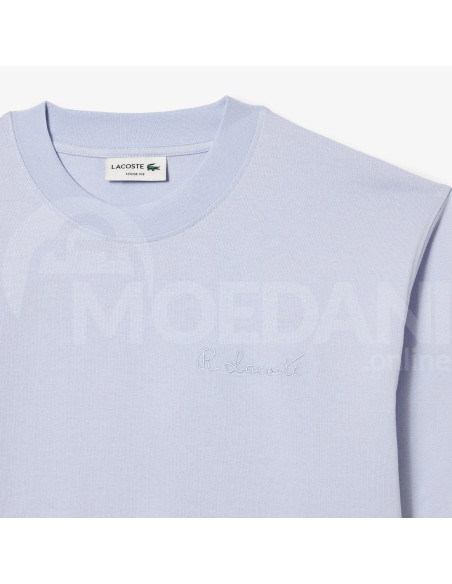 Lacoste - LOOSE FIT HEAVY COTTON LACOSTE EMBROIDERY T-SHIRT თბილისი - photo 6