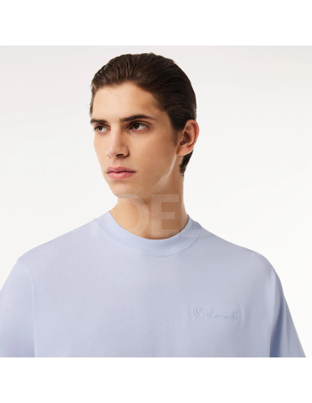 Lacoste - LOOSE FIT HEAVY COTTON LACOSTE EMBROIDERY T-SHIRT თბილისი - photo 3