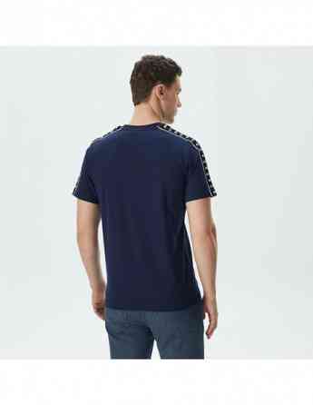 Lacoste - Cotton Jersey Logo Stripe T-shirt Тбилиси