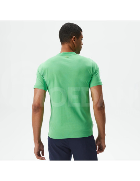 Lacoste - Lacoste Men's Slim Fit Crew Neck Printed Green T-Shirt Тбилиси - изображение 2