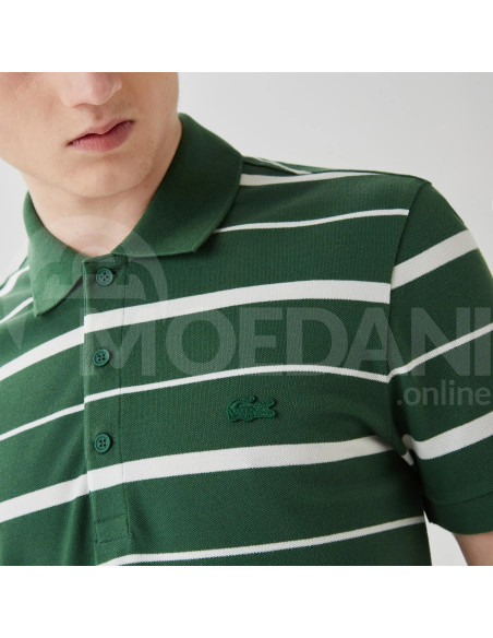 Lacoste - Lacoste Men's Slim Fit Striped Polo თბილისი - photo 4