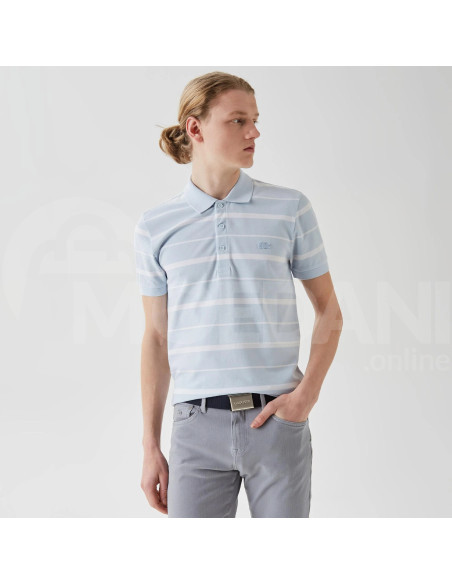 Lacoste - Lacoste Men's Slim Fit Striped Polo თბილისი - photo 3