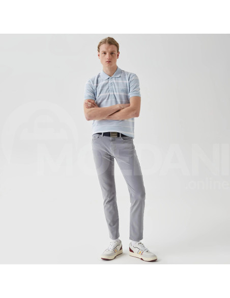 Lacoste - Lacoste Men's Slim Fit Striped Polo თბილისი - photo 4